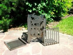 SvenskaV Feuerkorb Elch L