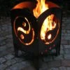 SvenskaV Feuerkorb Yin Und Yang XXL