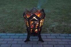 SvenskaV Feuerkorb Baltic Home - Ø 41 Cm - Rohstahl