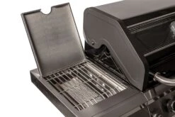 Grillfürst G410E 4-Brenner Gasgrill Mit Hochtemperaturbrenner Und Edelstahl Rosten -Broil King || Napoleon || Rösle Verkaufsgeschäft Grillfuerst Gasgrill G410E Steakzone Infrarotbrenner