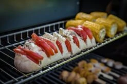 Grillfürst G521E 5-Brenner Edelstahl-Gasgrill Mit Hochtemperaturbrenner, Heckbrenner Und Edelstahl Rosten - X-DEAL Inkl. Zubehörpaket -Broil King || Napoleon || Rösle Verkaufsgeschäft Grillfuerst Gasgrill G521E Warmhalterost