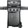 Napoleon Freestyle 365 Gasgrill, Graphit - Mit Sizzle Zone - Modell 2023 - X-DEAL Inkl. Abdeckhaube Und Gussplatte
