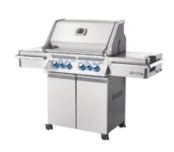 Napoleon Prestige Pro 500-3 Edelstahl Gasgrill Inkl. Drehspieß - Modell 2023 -Broil King || Napoleon || Rösle Verkaufsgeschäft Napoleon Prestige Pro 500 seitlich 02