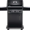 Napoleon Rogue 425 Gasgrill - All Black - Modell 2023 - Inkl. Abdeckhaube Und Grillplatte