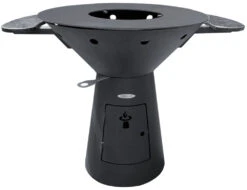 Remundi Feuerplatte Phönix L - Black Series Inkl. 2 Ablagen - Durchmesser 99 Cm