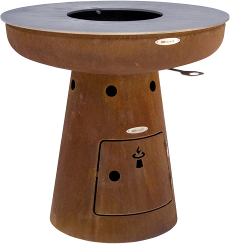 Remundi Feuerplatte Nero M - Durchmesser 82 Cm 1 Remundi Feuerplatte Nero M - Durchmesser 82 Cm