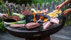 Remundi Feuerplatte Nero M - Durchmesser 82 Cm 5 Remundi Feuerplatte Nero M - Durchmesser 82 Cm -Broil King || Napoleon || Rösle Verkaufsgeschäft Remundi Nero Feuerplatte 1