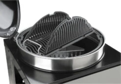 Napoleon Holzkohlegrill Kugelgrill Ø 57cm Im Rollwagen Mit Gussrost Und Deckelscharnier PRO22K-Cart-2 -Broil King || Napoleon || Rösle Verkaufsgeschäft napoleon grillrost hochgeklappt PRO22K CART 2